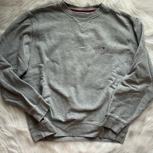 Tommy Hilfiger Light Gray Crewneck Sweater